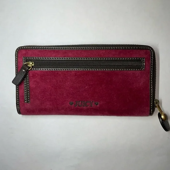 Juicy Couture Y2k Red Velour Wallet NWT still in original packaging - Picture 8 of 8